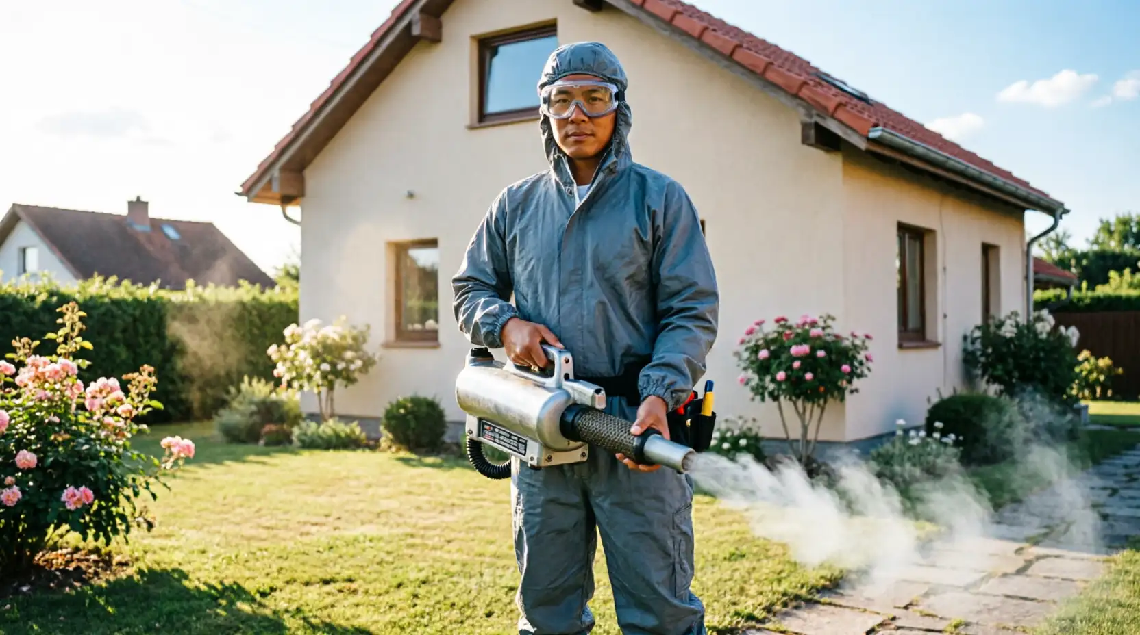 дезинсекция обработка участка от комаров в Балабаново