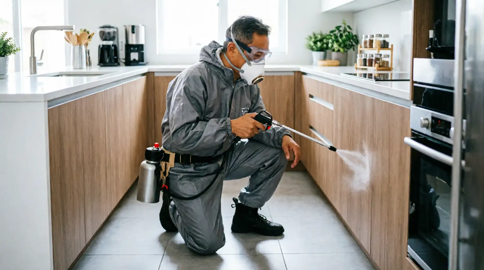 профессиональная обработка кухни от мошки в Балабаново