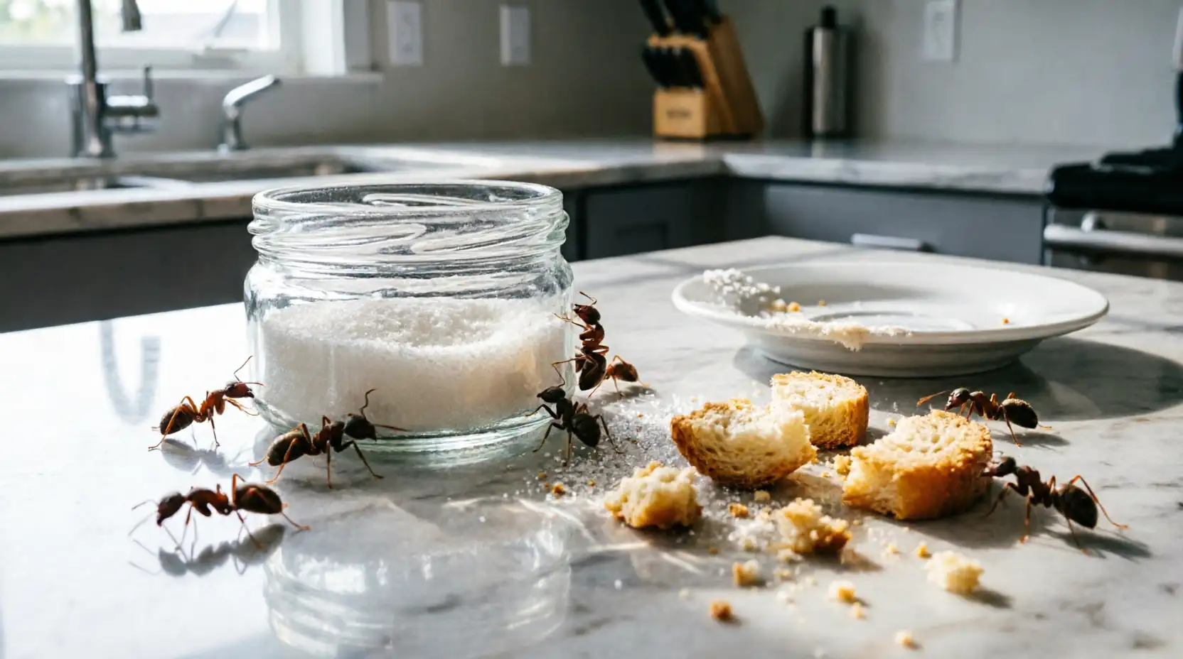 муравьиное гнездо и следы феромонов в Балабаново