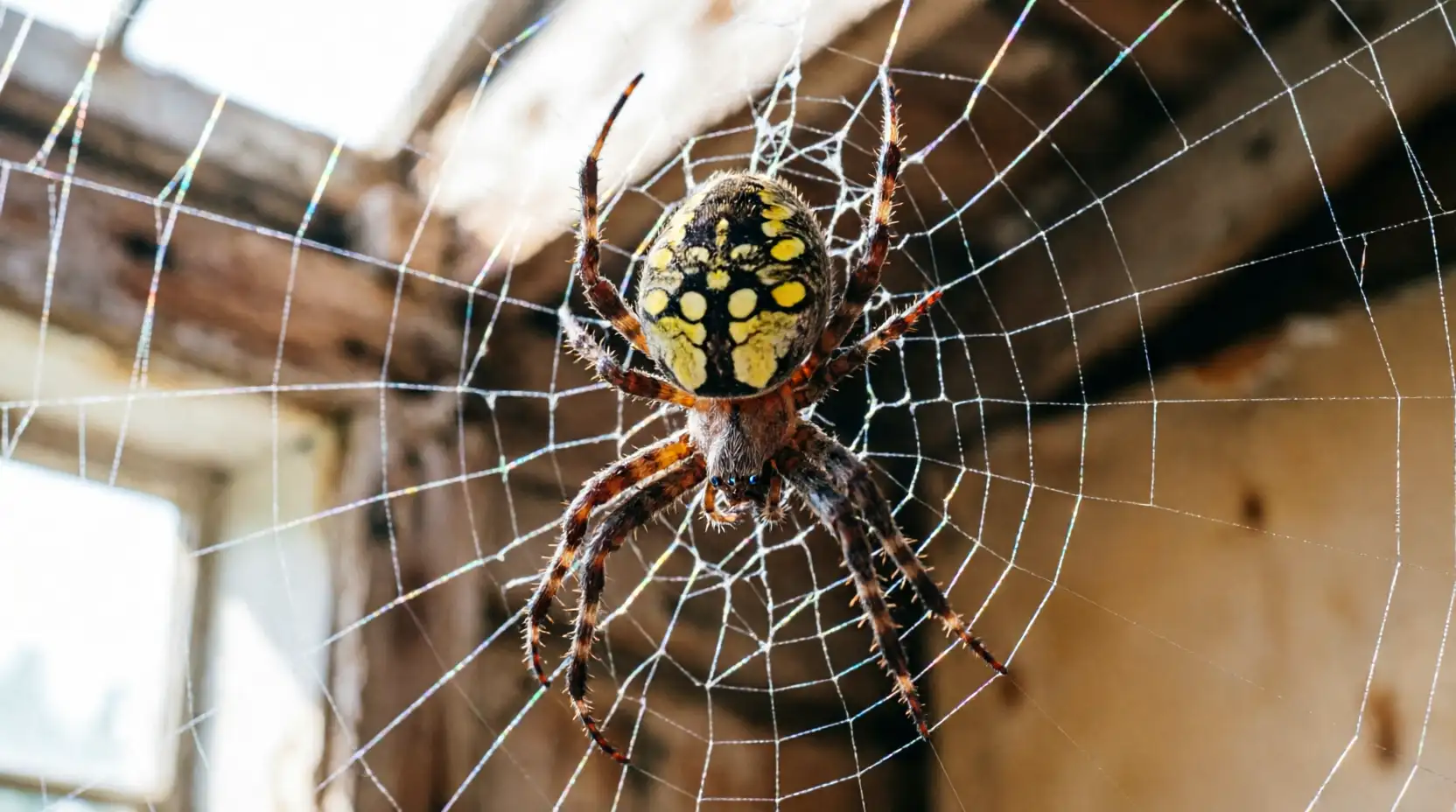 паук в доме в Балабаново