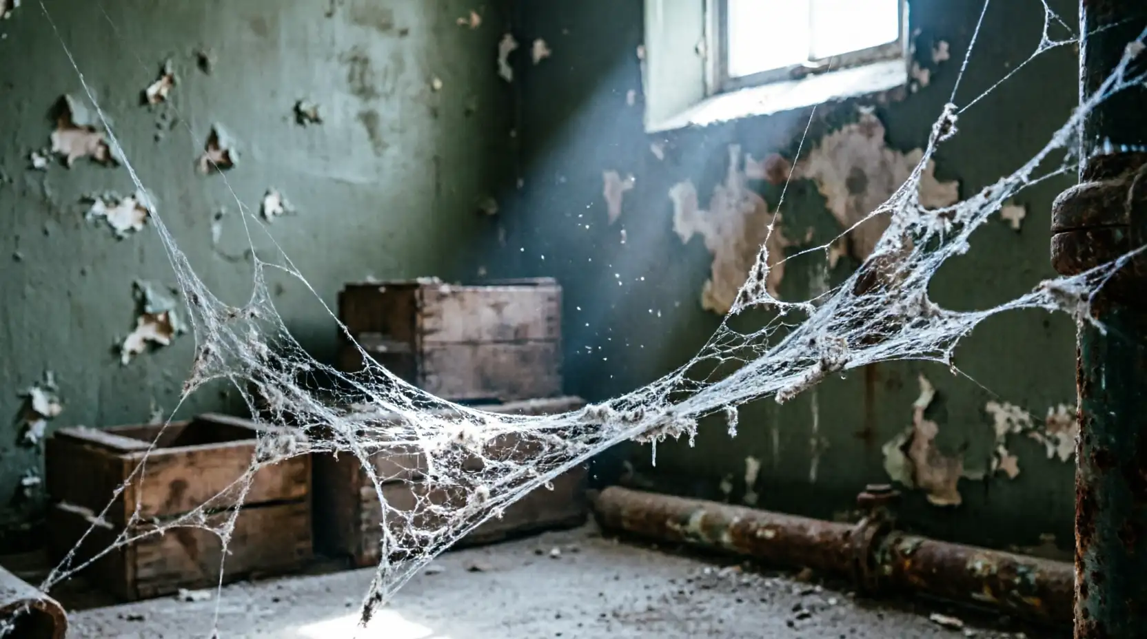 паутина в углу в Балабаново