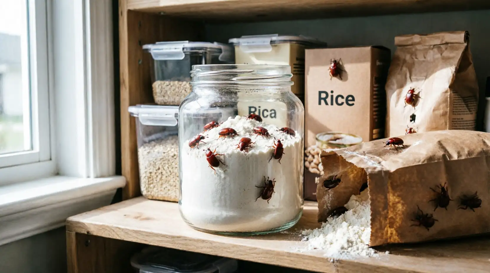 заражённые крупы и мука в Балабаново